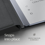 reMarkable Polymer Weave 10.3" Book Folio for reMarkable 2, Gray (RM314)