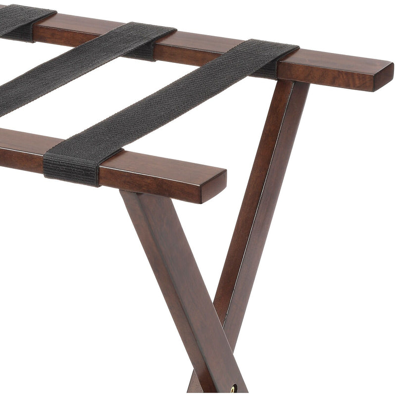 Whitmor 25.75" Luggage Rack, Walnut (5831-13836-WNT)