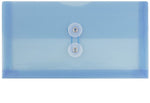 JAM Paper Premium Expanding Wallet with Button & String Closure, Other, Blue, 3/Pack (921B1bux3)