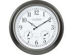 La Crosse Technology Atomic Analog Clock with Temperature and Humidity, 18"Dia. (404-00237)