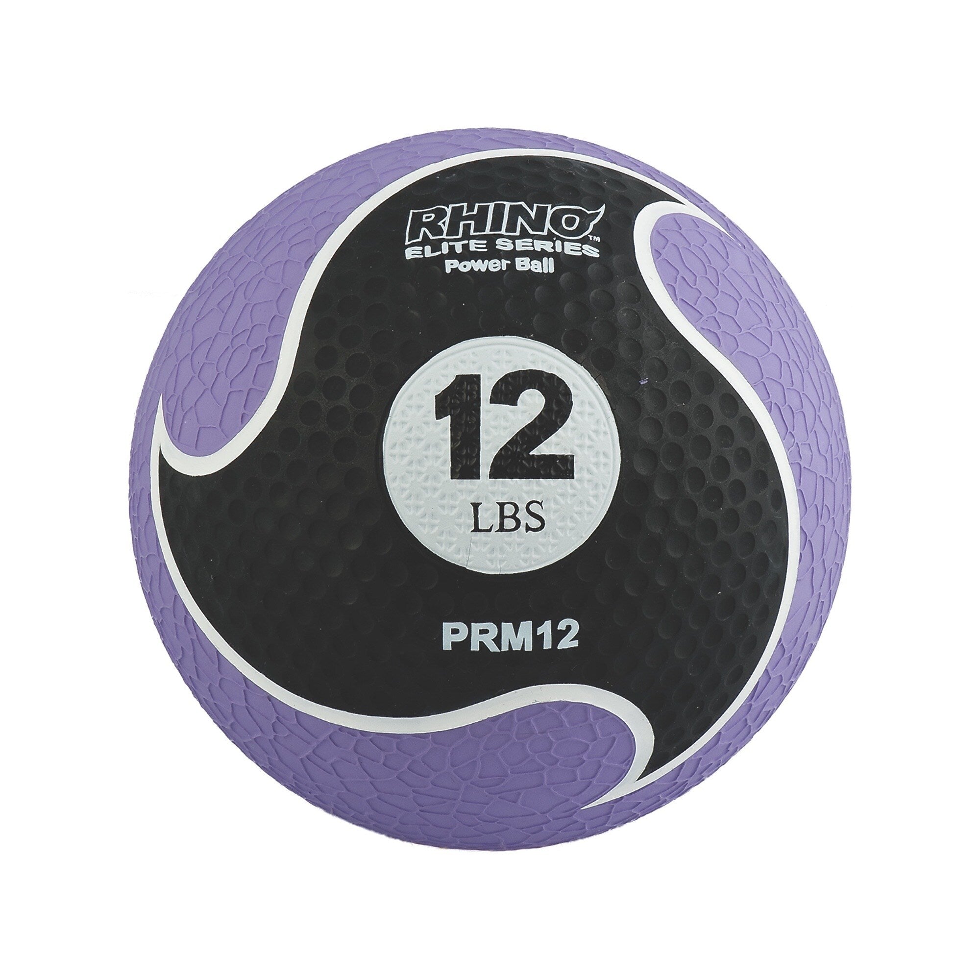 Champion Sports 12 lbs. Rhino Elite Medicine Ball, Purple (CHMP699)