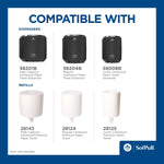 SofPull Centerpull Paper Towel Dispenser, Black (58201B)