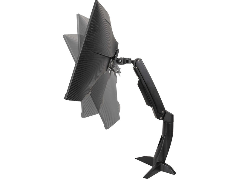 Amer Heavy Duty Curved Monitor Desk Mount Arm, Up to 49" Monitor, Black (AMR1UC)