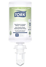 Tork Clarity Hand Soap Refill, Unscented, 1 L, 6/Carton (401800)