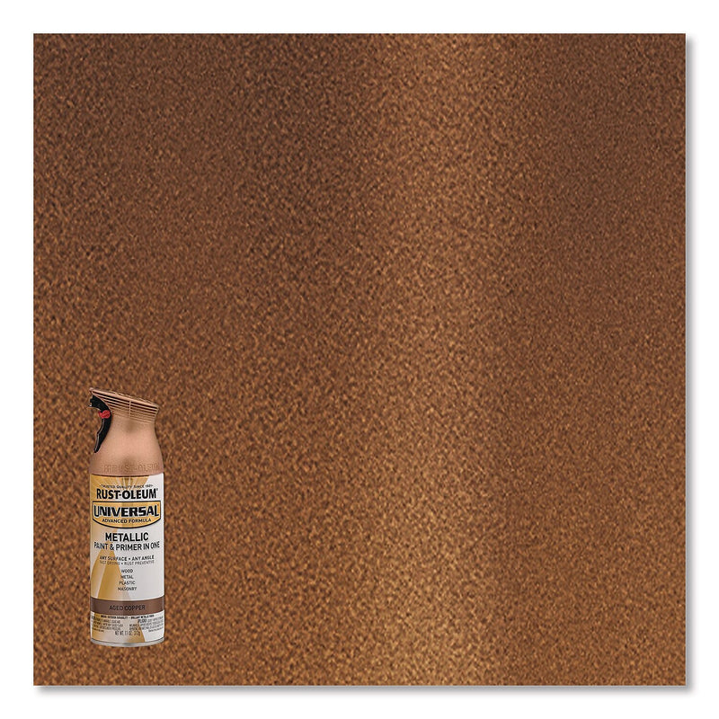Rust-Oleum Universal Premium Spray Paint, Copper, 12 oz., 6/Carton (249132)