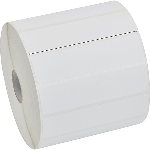 Zebra Technologies Z-Select 4000D Thermal Transfer Labels, 1" x 4", Bright White, 2340/Roll, 6 Rolls/Box (10010045)
