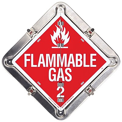 Labelmaster 8 Legend Placard With Mounting Holes (81-8FO)