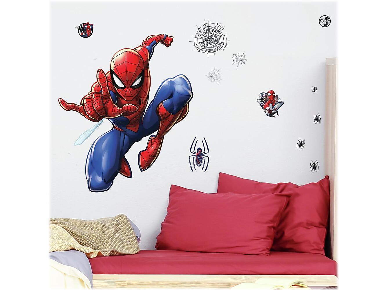 RoomMates Spider-Man Wall Decal Set, Movies & TV (RMK4234GM)