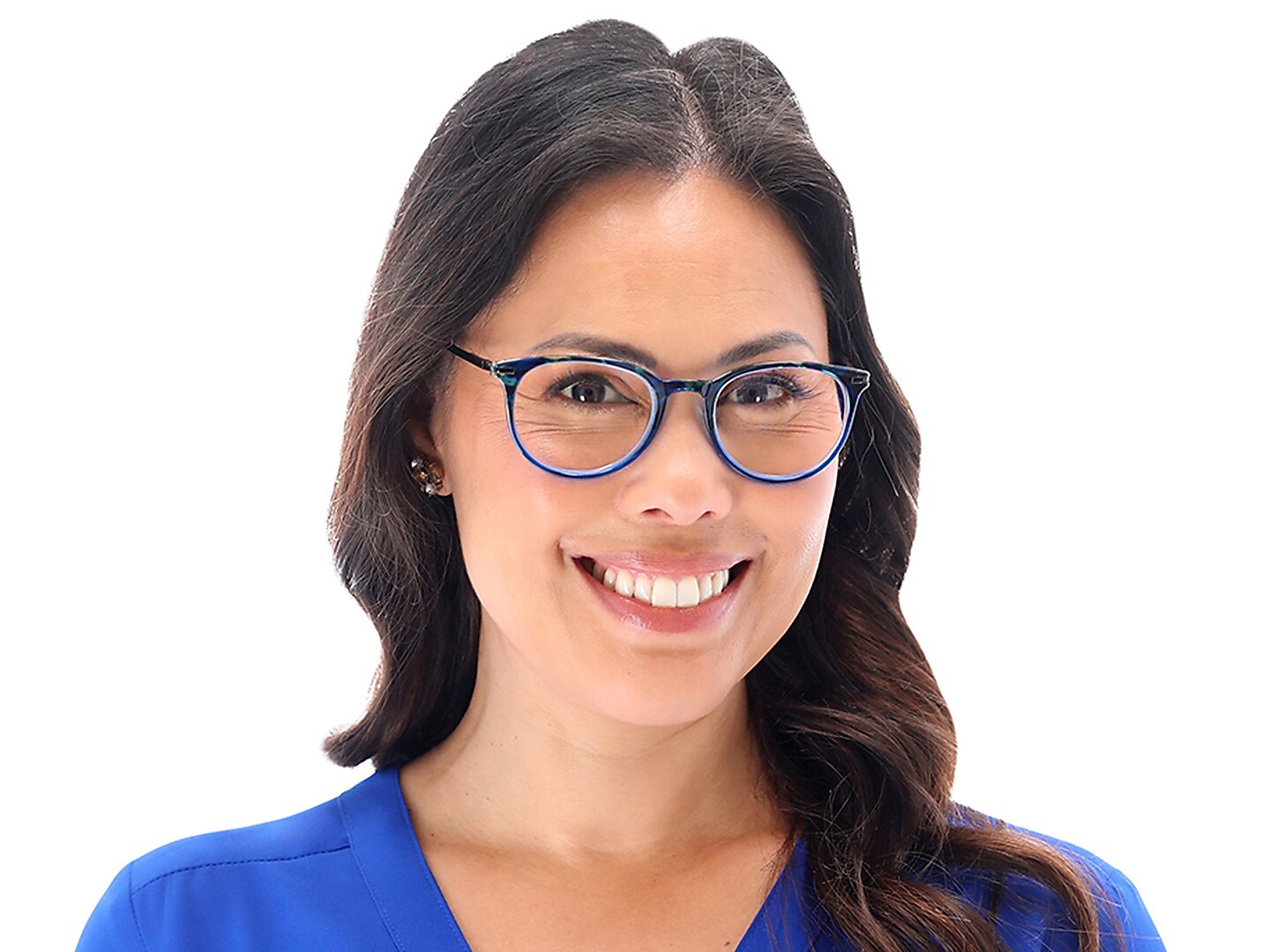SAV Tri-focus Blue Light +3.00 Reading Glasses, Blue (E2307)