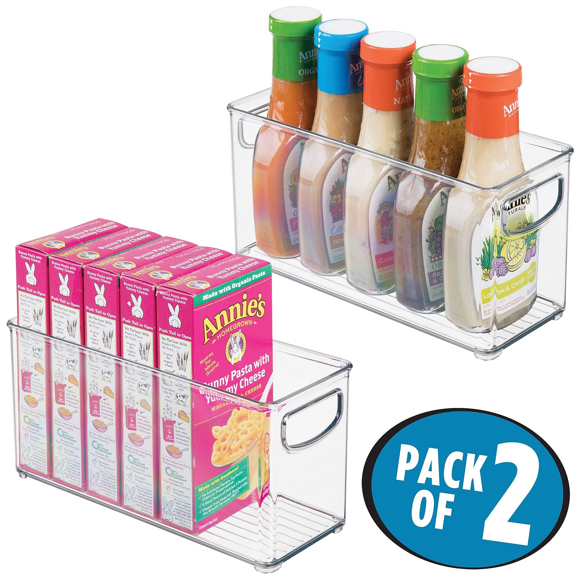 iDESIGN Organizers, Clear, 2/Set (27908M2)