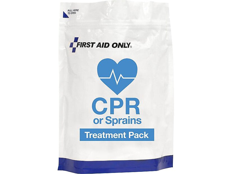 First Aid Only 9-Piece CPR & Sprains Treatment Pack (91165)