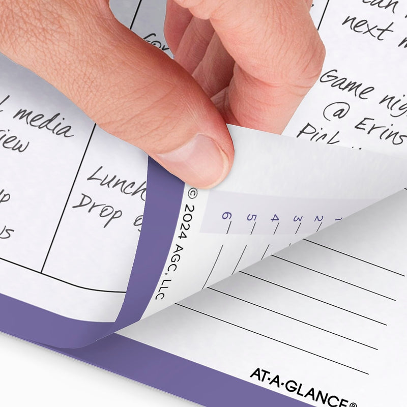 2026 AT-A-GLANCE Kathy Davis 8.5" x 5.5" Weekly & Monthly Planner Refill Pages, Multicolored (KD81-285Y-26)
