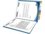 Medical Arts Press Reinforced End Tab File Folder, Straight Cut, Letter-Size, Blue, 250/Carton (S-01602-BLU-B)