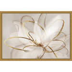 Amanti Art Transparent Beauty III (Floral) by Eva Watts Framed Canvas Wall Art Print, 23" x 16" (A42675040764)
