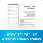 Adams Preprinted Wills Forms, 11"H x 8.5"W (K307)