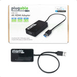 Plugable USB 3.0 External Graphic Adapter, Black (UGA-4KHDMI)