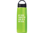 Baudville Luminous Plastic Water Bottle, 26 oz., 5/Pack (1370878MPK531)