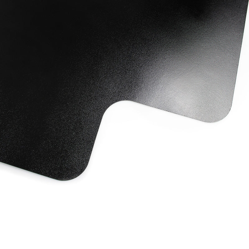 Floortex Advantagemat Hard Floor Chair Mat with Lip, 36" x 48", Black Vinyl (FC123648HLBV)