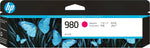 HP 980 Magenta Standard Yield Ink Cartridge, Prints Up to 6,600 Pages (D8J08A)