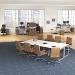Alera® Reversible Laminate Table Top, Rectangular, 60w x 30d, White/Gray