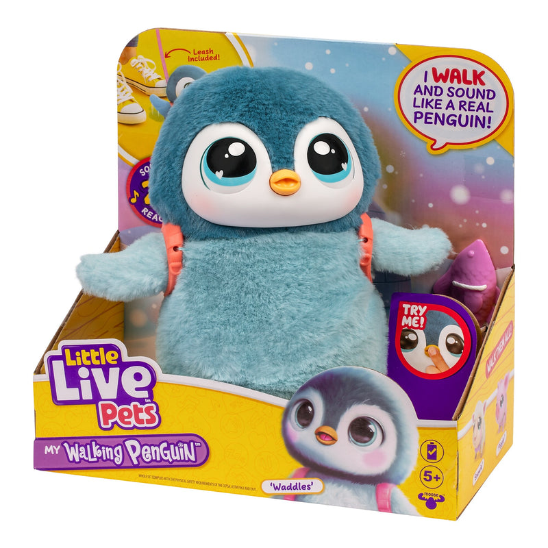 Little Live Pets My Walking Penguin Waddles Interactive Toy (26535-4)