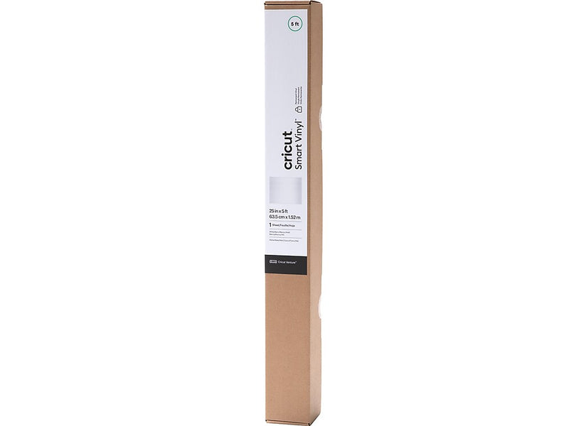 Cricut Smart Vinyl Die Cutting Permanent Vinyl, White (2008947)