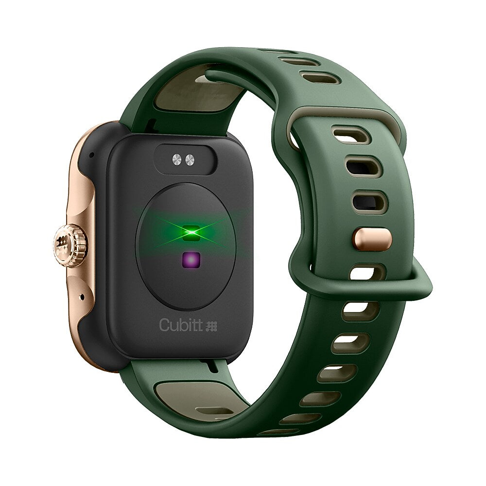 Cubitt VIVA Pro Smartwatch, GPS, 45.21mm, Aluminum Case, Forest Green Sport Band (CT-VIVAP3)