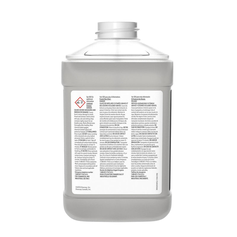 Diversey Floor Care Extraction Rinse, J-Fill, Fruity Floral Scent, 2.5 Liters, 2/Carton (903727)