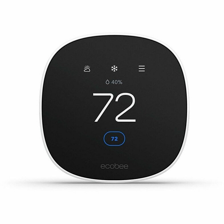 Ecobee Essential Wi-Fi Smart Thermostat, White/Black (EB-STATE7-01)