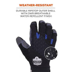 ProFlex 817 Reinforced Thermal Utility Gloves, Black, X-Large (17355)