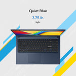 ASUS Vivobook 17 FHD 17.3" Laptop, Intel Core 5 120U, 16GB RAM, 512GB SSD, Backlit Keyboard, Windows 11