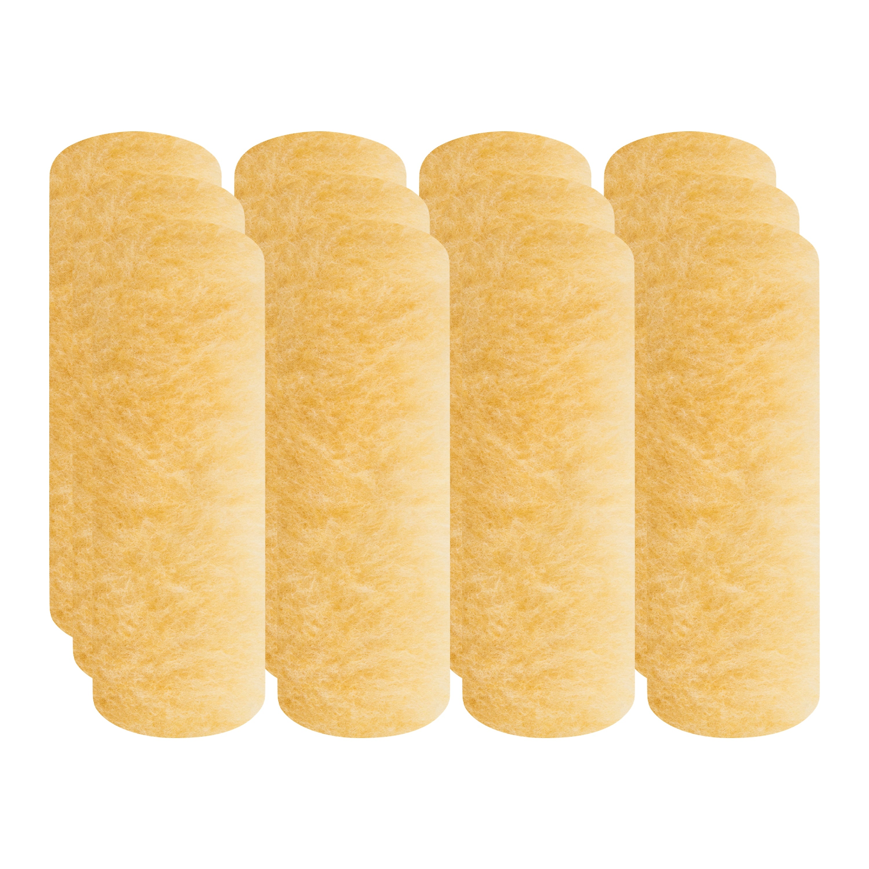 Wooster Brush Super/Fab Roller Cover, 9", 0.5" Nap, Buff, Dozen (00R2400090)