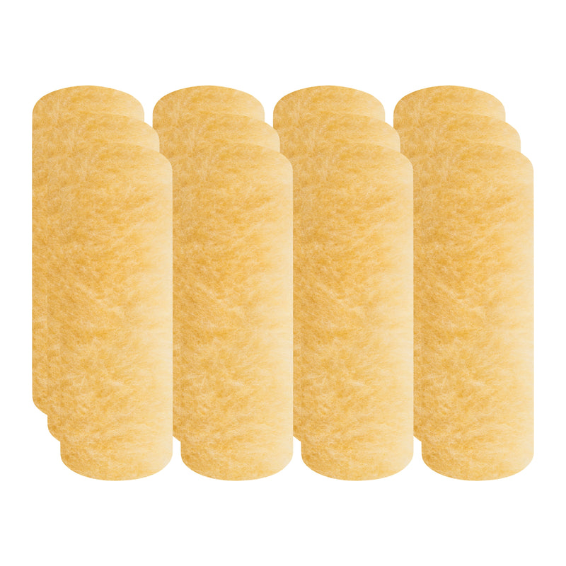 Wooster Brush Super/Fab Roller Cover, 9", 0.5" Nap, Buff, Dozen (00R2400090)