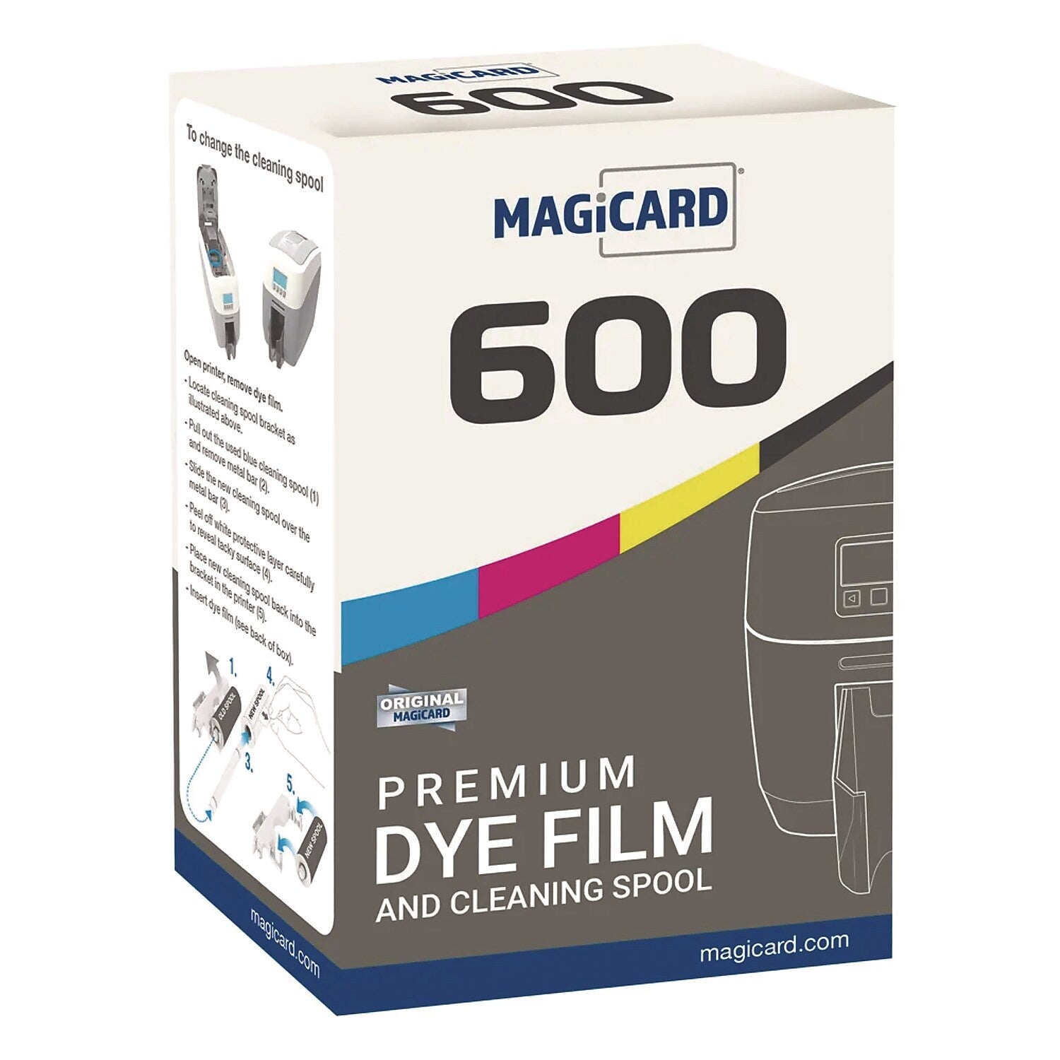 Magicard MB300YMCKO/2 Black/Cyan/Magenta/Yellow Printer Ribbon