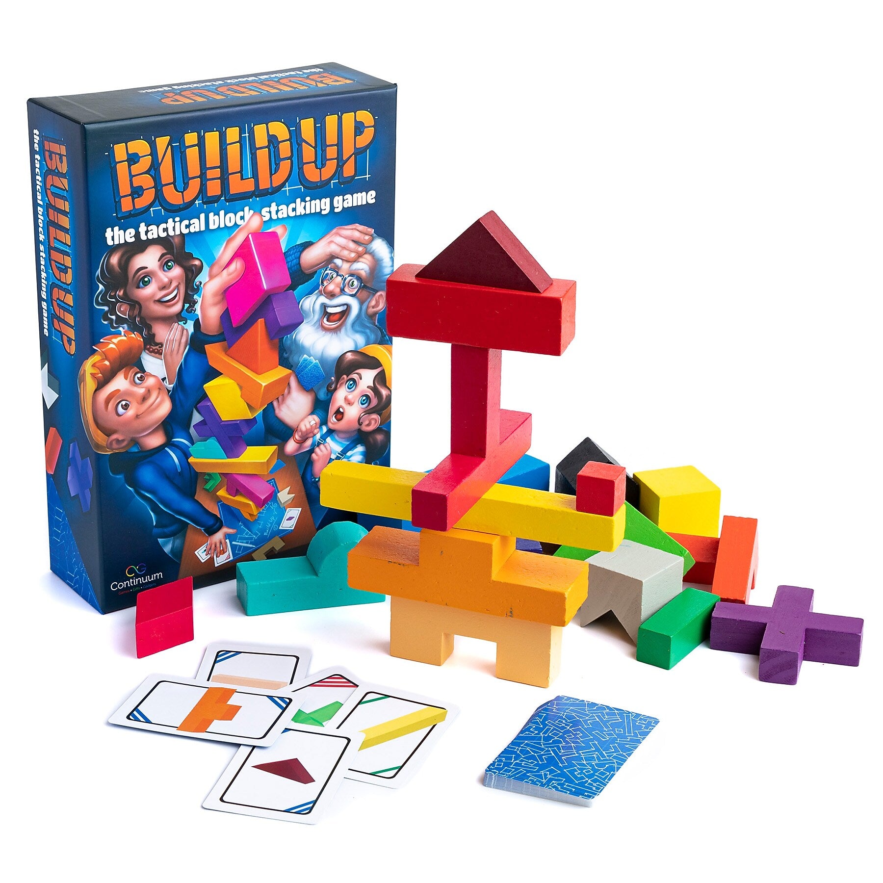 Continuum Games Build Up Block Stacking Game (CTM0367)