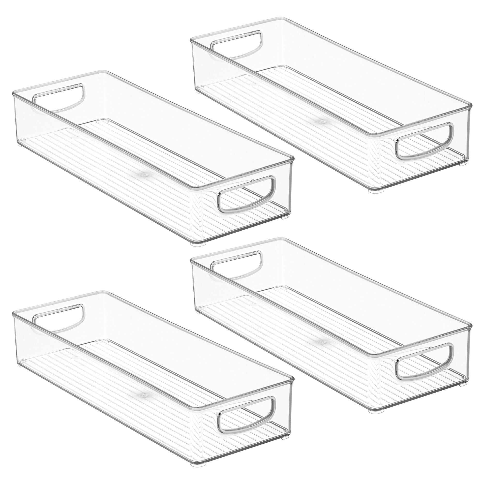 iDESIGN Pantry Organizers, Clear, 4/Set (27822M4)
