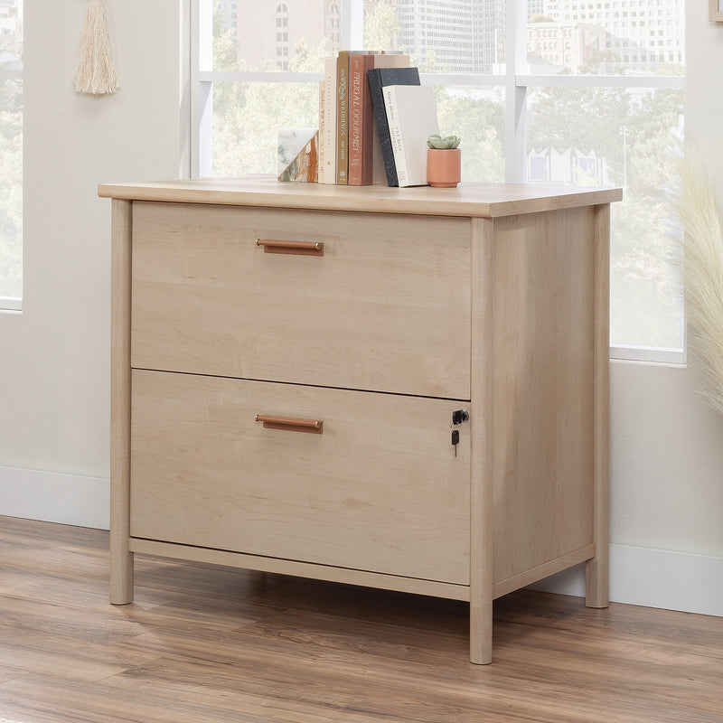 Sauder Whitaker Point Commercial 2-Drawer Lateral File Cabinet, Letter/Legal Size, Lockable, 31"W x 21"D, Natural Maple (429374)