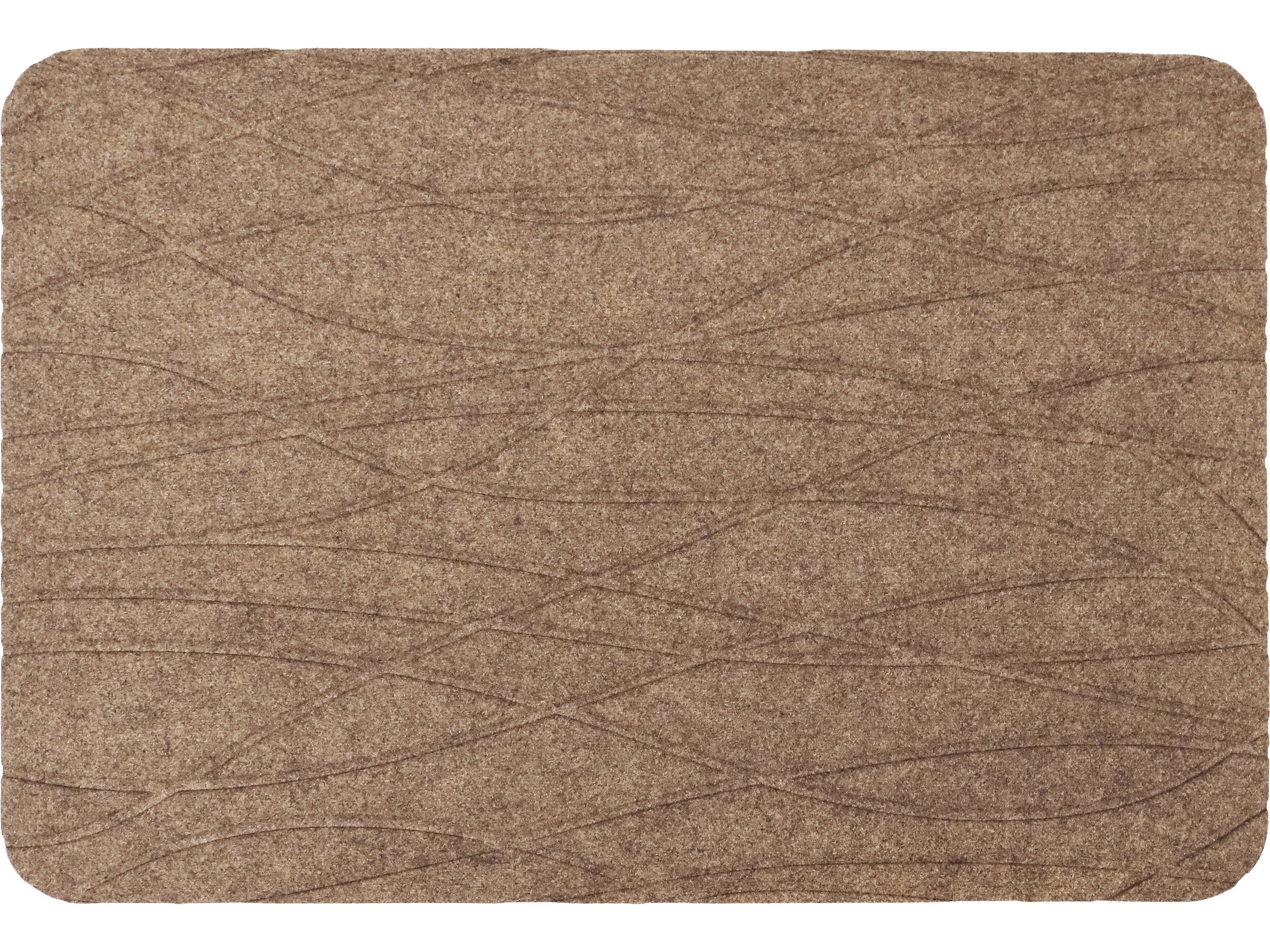 M + A Matting TuffComfort Anti-Fatigue Commercial Standing Desk Floor Mat, 2' x 3', Sand (5230242232107)