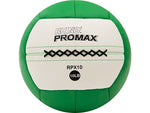 Champion Sports RHINO Promax Green/White Medicine Ball, 10 Lbs. (RPX10)