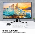 ViewSonic 32" 4K Ultra HD 60Hz LED Monitor, Black (VX3267U-4K)