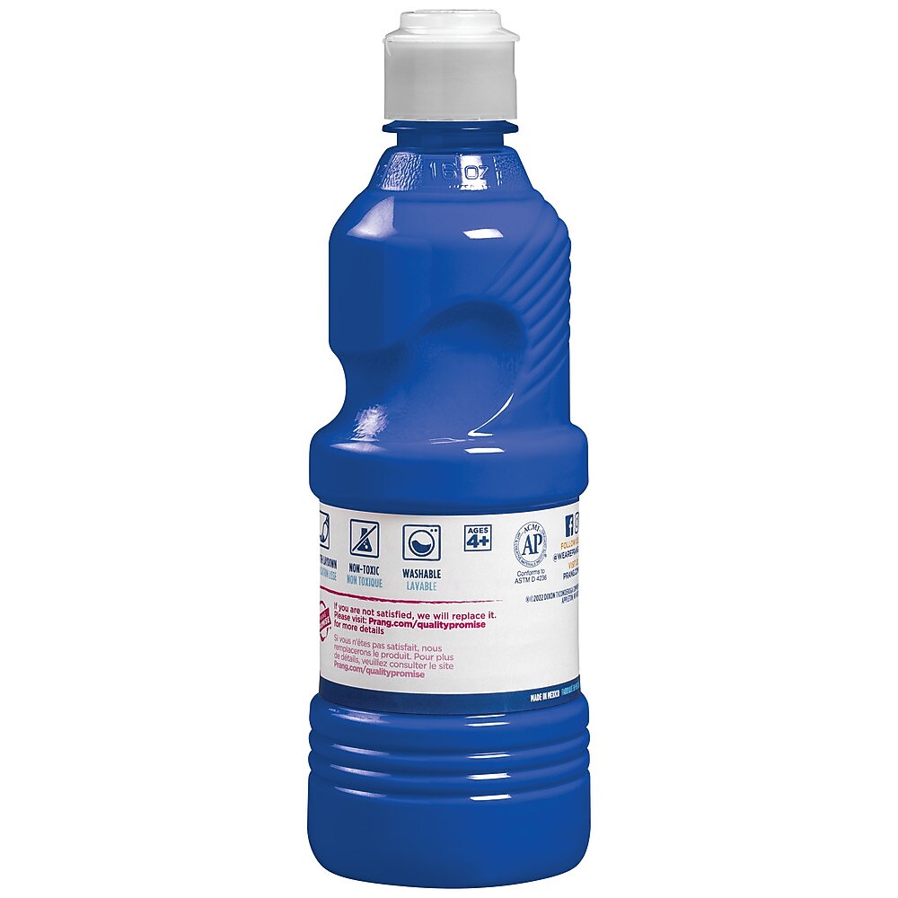 Prang Washable Tempera Paint, Blue, 16 oz. (10705)