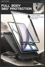 SUPCASE Unicorn Beetle Pro Plastic 11" Fullbody Case for iPad Air 11" 6th Generation, Black