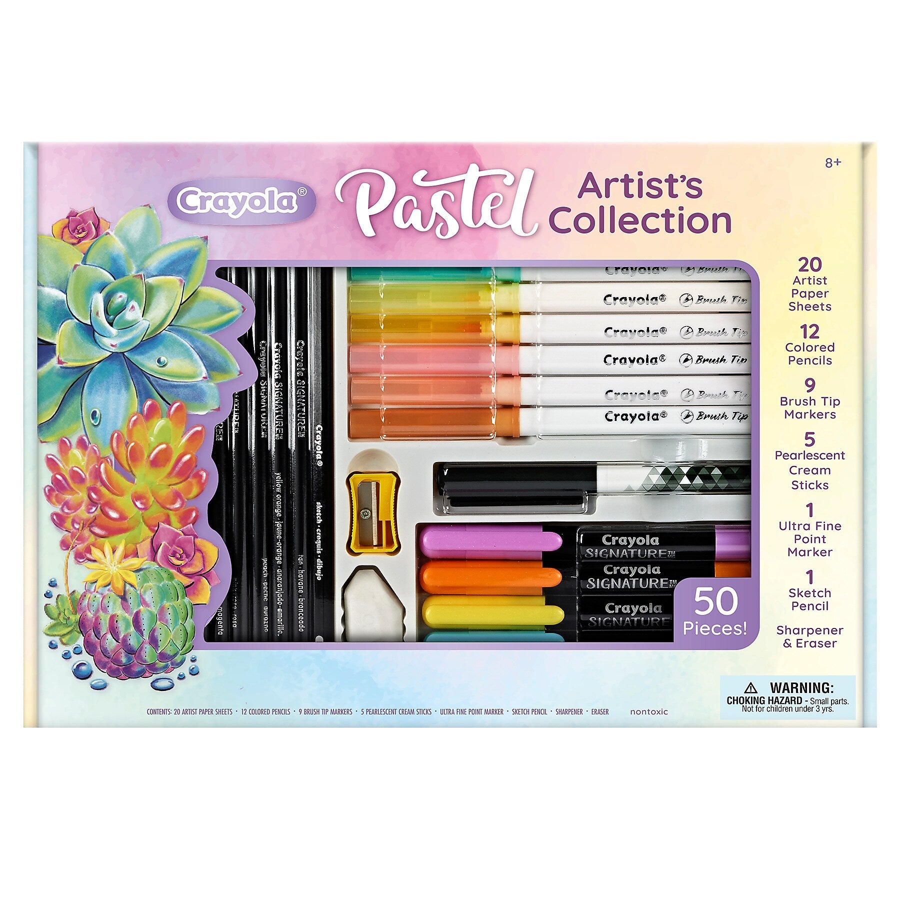 Crayola Pastels Artist's Collection Kit (BIN042932)