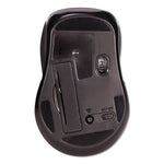 Innovera Mid-Size Wireless Optical USB Mouse, Black (IVR61500)