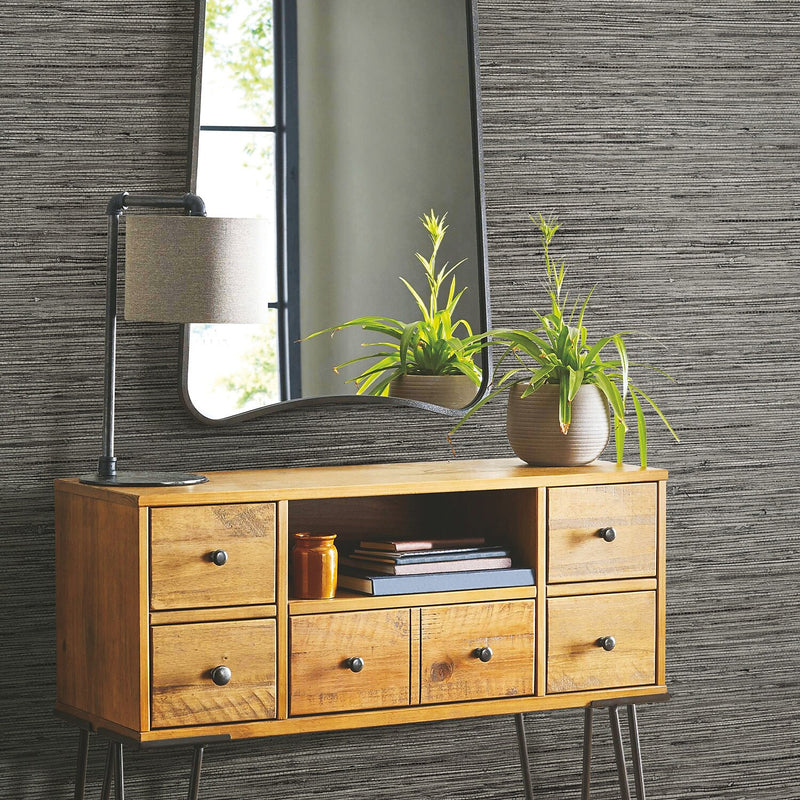York Wallcoverings Faux Grasscloth Peel and Stick Wallpaper (RMK11313WP)