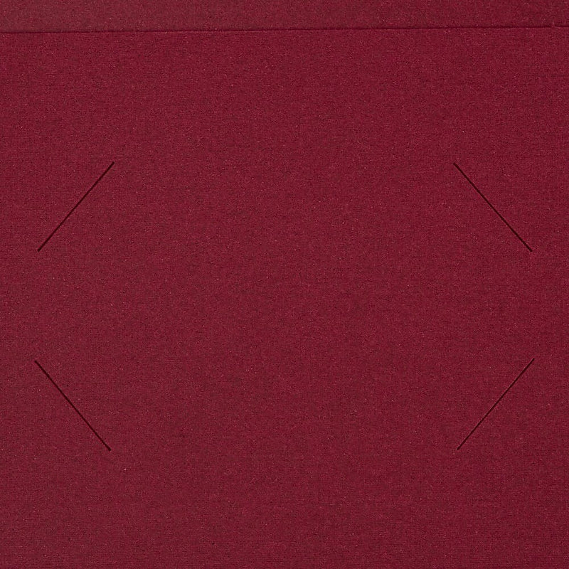 JAM Paper Linen 2 Pocket Cardstock Presentation Folder, Burgundy Linen, 100/Box (35113B)