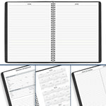 2026 AT-A-GLANCE 8.25" x 11" Weekly Appointment Book, Faux Leather Cover, Black (70-950-05-26)
