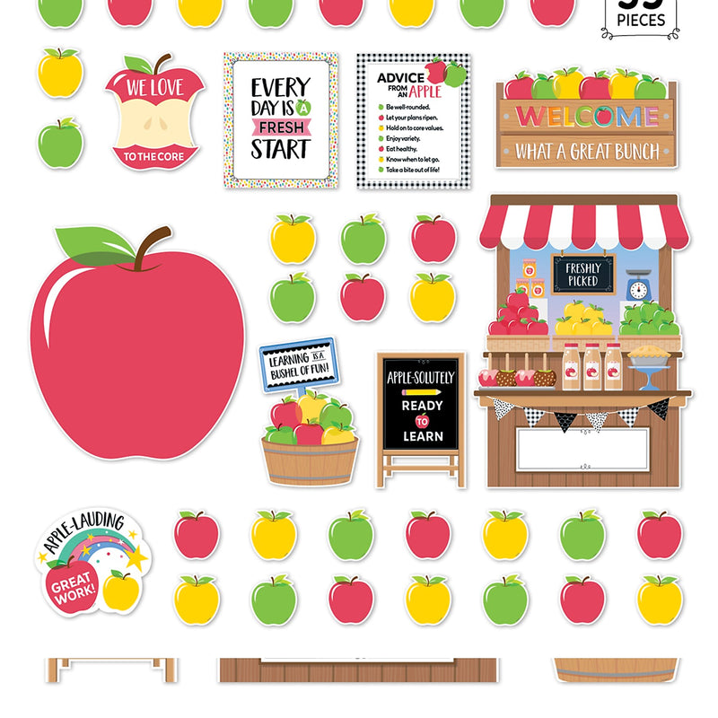Creative Teaching Press Apple Time Bulletin Board Set, 39/Set (CTP10993)