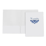 Foil Stamped Standard 2 Pocket Custom Presentation Folder, 1000/Box