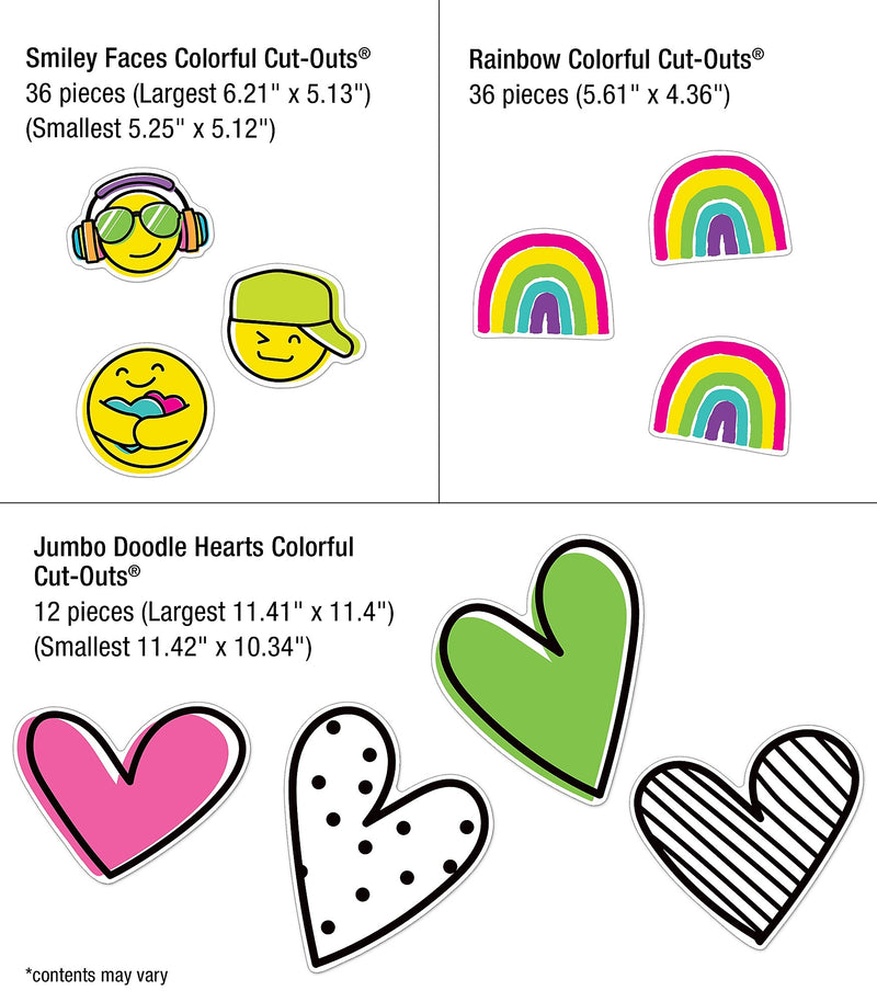 Carson Dellosa Kind Vibes Classroom Decor Bundle, 445/Pack (145223)